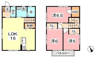 ヴィラージュ　Ｃの物件間取画像